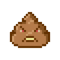CryptoCrappys cute sticker angry crypto Sticker