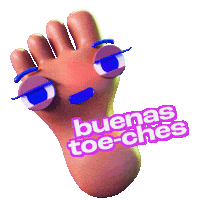 3D Feet Sticker