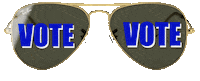 transgreaser glasses biden aviators rayban Sticker