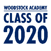 Blue And Gold Wa Sticker by The Woodstock Academy