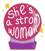 Crystal Ball Mood Sticker by Regina Awang