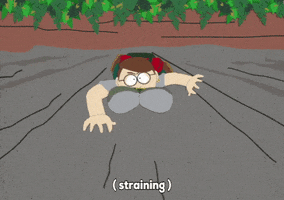climbing hiking GIF by South Park 