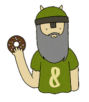 coffee vikings Sticker by Portland State University