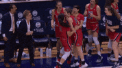 Womens Basketball Reaction GIF by Gonzaga Bulldogs