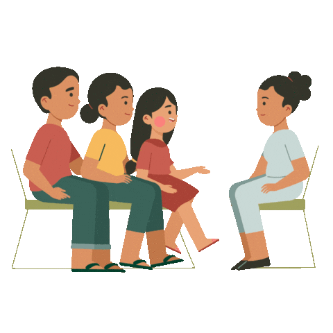 consuelozobelalgerfoundation giphyupload family children chat Sticker