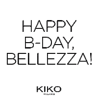 Happy Birthday Beauty Sticker by KIKO Milano