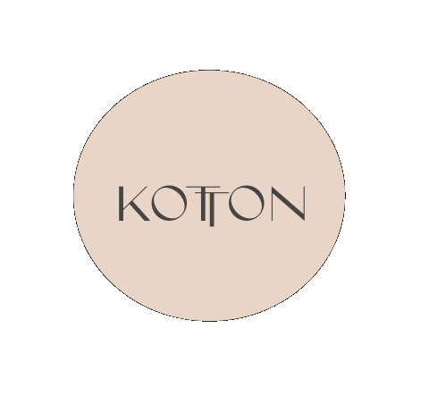 Kotton Potisk Sticker