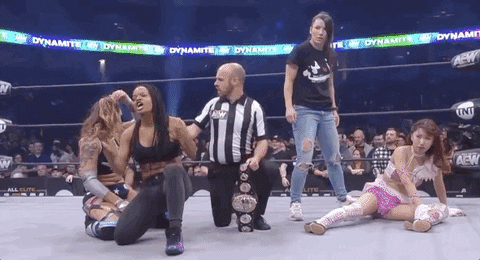 Wrestling Match Aew On Tnt GIF by All Elite Wrestling on TNT