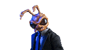 Gomez Roach Sticker by Mezco Toyz