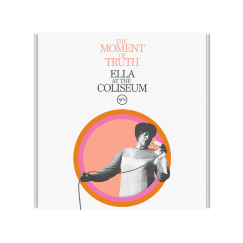 The Moment Of Truth Ella At The Coliseum Sticker by Ella Fitzgerald