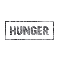 hunger93 hungry hunger hunger93 Sticker