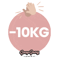 goopgangau weight loss weightloss gut health goop Sticker
