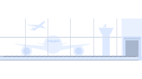Travel Airplane Sticker by vtours