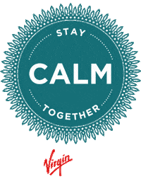 Flow Stay Calm Sticker by Virgin Active Singapore
