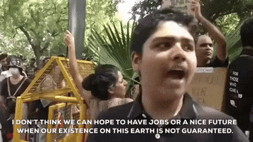 protest climate change global climate strike climate protest GIF