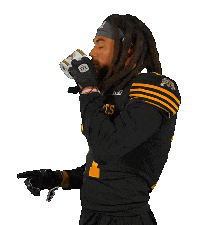 Tiger-Cats Morning Coffee Sticker by Hamilton Sports Group