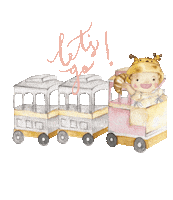 Happy Lets Go Sticker
