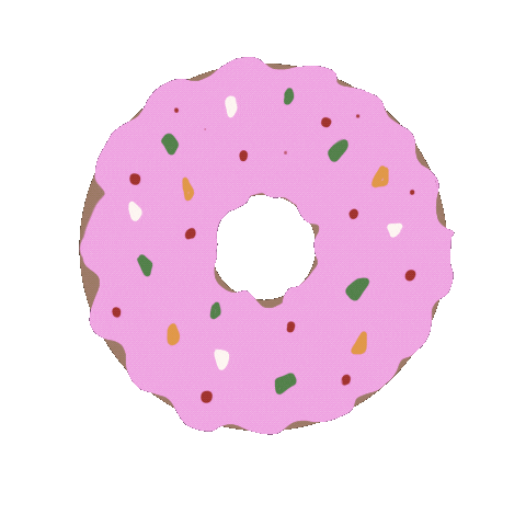 Timanima giphyupload pizza donut donuts Sticker