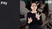 Sign Language Pity GIF by ISL Connect