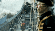 season 3 explosion GIF by Black Sails