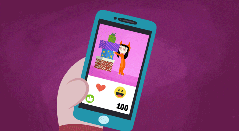 Phone Influencer GIF by Kitty Is Not A Cat