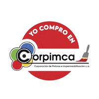corpimca paint brush whatsapp pintura Sticker