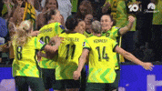 Celebration Hug GIF by Football Australia