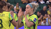 High Five Ellie Carpenter GIF by Football Australia