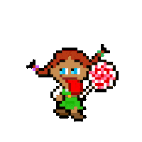 Pixel Art Hello Sticker by ?an!c Official