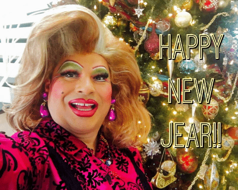 flashing happy new year GIF