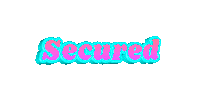 Secured Sticker by Mitul Kadakia