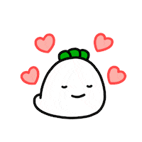 Radish Love Sticker