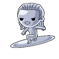 Fantastic Four Surf Sticker by Marvel Studios