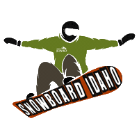 Winter Snowboarding Sticker by VisitIdaho