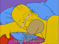tired homer simpson GIF