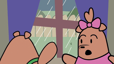 Heavy Rain Storm GIF