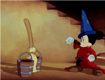 Mickey Mouse Wizard GIF by Disney