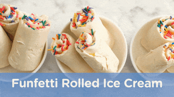 Rolled Ice Cream GIF by Kroger