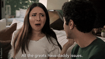 esther povitsky daddy issues GIF by Alone Together
