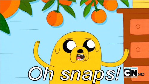 Adventure Time Oh Snap GIF