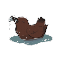 Bird 鳥 Sticker