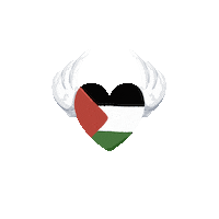 nizart_palette flag freedom watermelon nation Sticker