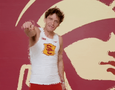 Track And Field GIF by USC Trojans