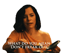 Dont Freak Out Parker Posey Sticker by HBO Max