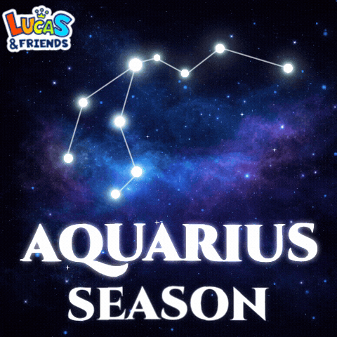 Zodiac Sign Stars GIF by Lucas and Friends by RV AppStudios