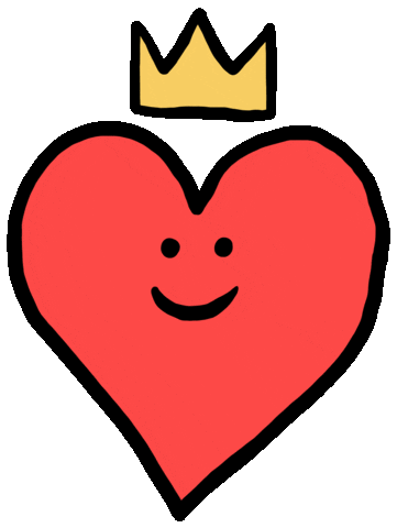 Sacred Heart Love Sticker by Ruppert Tellac