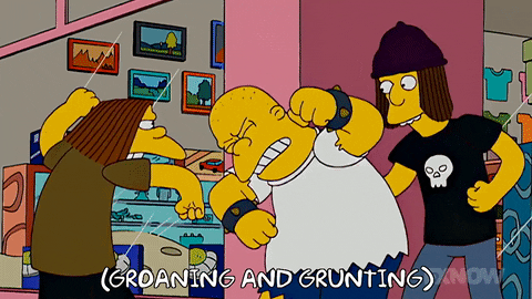 Episode 7 Jimbo GIF by The Simpsons Episode 7 Jimbo GIF by The Simpsons