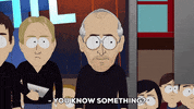 talking steve jobs GIF by South Park 