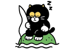 Sleep 睡著 Sticker