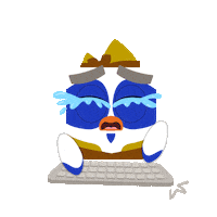 Sad Work Sticker by TheBeachbudsOfficial